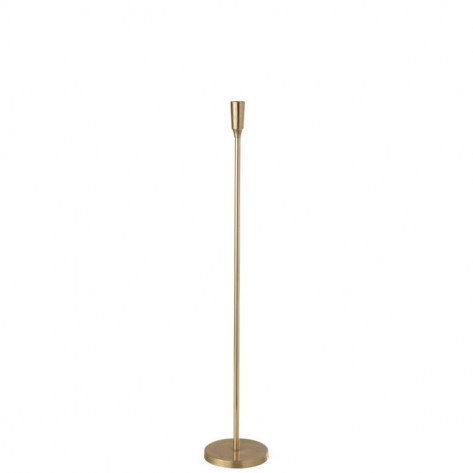 SVIJEĆNJAK MET. H79,5CM L ZLAT. JOL