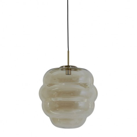 LAMPA VISEĆA MISTY 45X48CM AMBER GOLD LIG