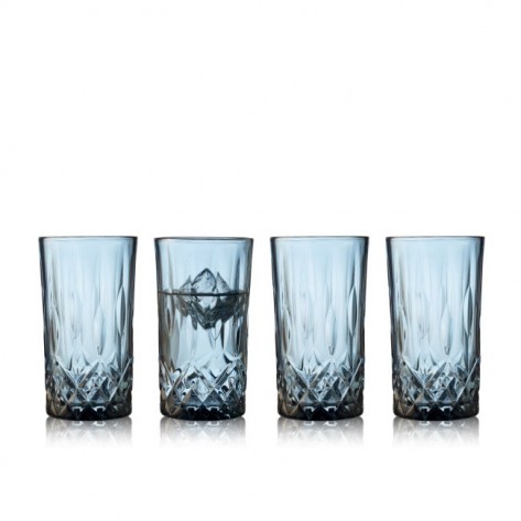 SET ČAŠA SORRENTO 38CL 4/1 PLAVE F&H