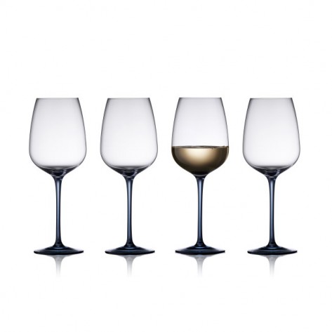 SET ČAŠA ZA VINO VIENNA 53CL 4/1PLAVE F&H