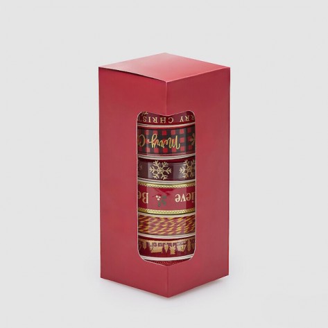 SET UKRASNIH TRAKA MERY CHRISTMAS 3M 8/1 EDG