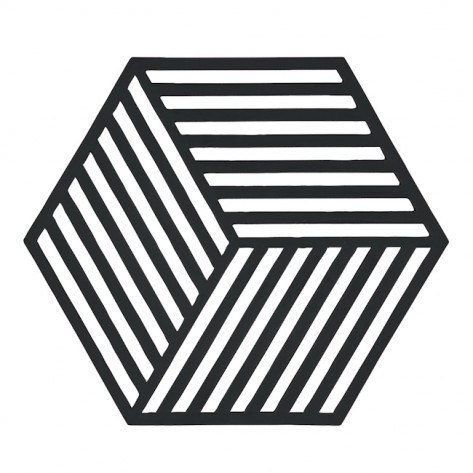 PODMETAČ HEXAGON CRNI