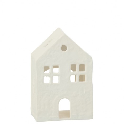 SVIJEĆNJAK KUĆICA ALU 12X7X19CM BIJ. JOL