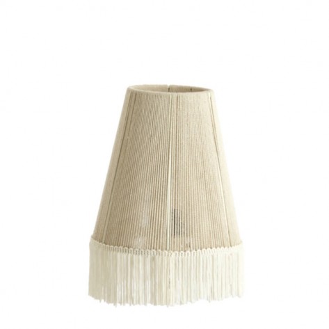 KLOBUK ZA LAMPU BINJAI 16X9X22CM KREM LIG