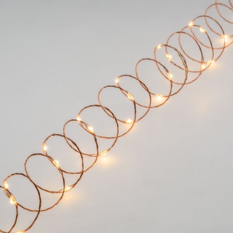 SVIJETLEĆA ŽICA BAKAR 100 MICRO LED TS LOT