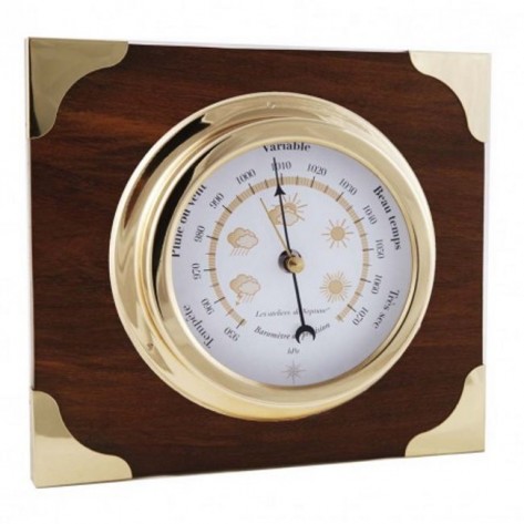 BAROMETAR IMEX MARINE NA DRVENOJ PLOČI ART