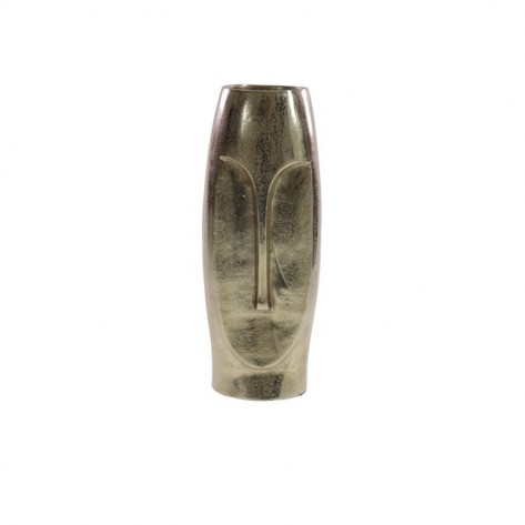 VAZA DEKOR LICE 12X8.5X21.5CM ZLATNA WER