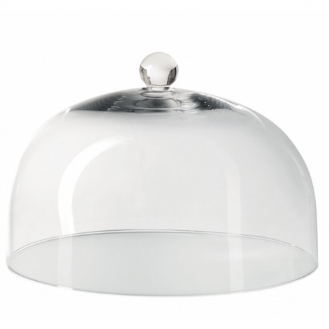 STAKLENO ZVONO ZA TORTU D20CM H17CM ASA