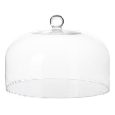 STAKLENO ZVONO ZA TORTU D32CM H22,5CM ASA
