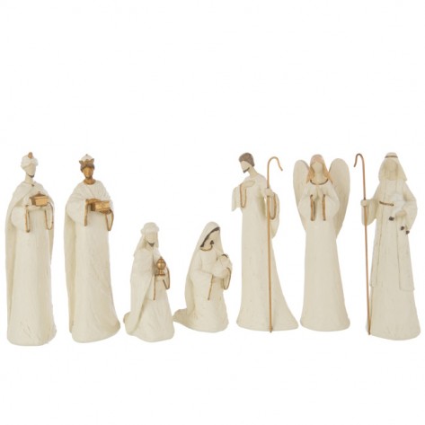 FIGURE ZA JASLICE 7KOM ZLAT. JOL