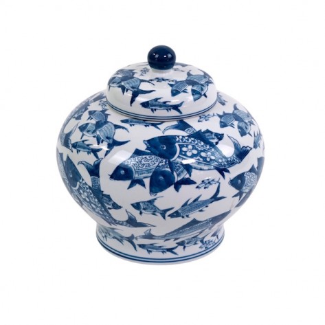 POSUDA S POKLOP. DEEP SEA 30X32CM PL./BIJ. WER