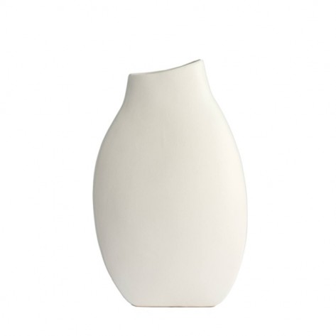 VAZA VOLANO H41,5CM KREM LIG