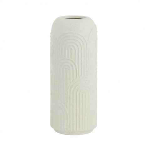 VAZA DIEGO H33,5CM KREM LIG