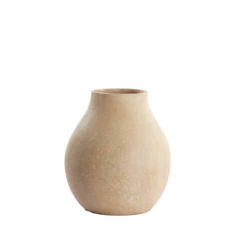 VAZA NORELL 27X30CM NATURAL LIG
