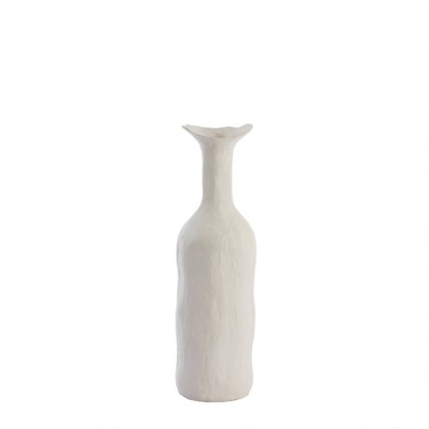 VAZA TEODORA H40CM KREM LIG