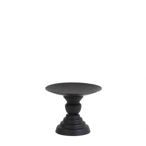 SVIJEĆNJAK POZZO 10,5X8,5CM MAT BLACK LIG