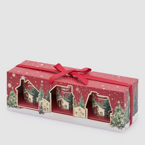 SVIJEĆA MIRISNA NOEL SET 3KOM CRV. EDG