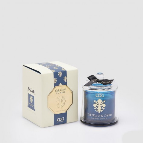 SVIJEĆA U STAKLU GOLDLILY H13 OAK WOOD&BL. EDG