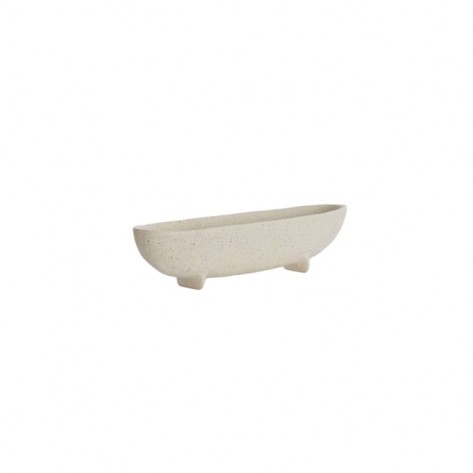 POSUDA NA PODNOŽJU ROSANA 38X15X9CM SIVA LIG