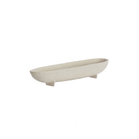 POSUDA NA PODNOŽJU ROSANA 50X14X9CM SIVA LIG
