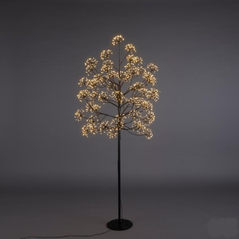 SVIJETLEĆE DRVO 1568LED H180 CRNO EDG