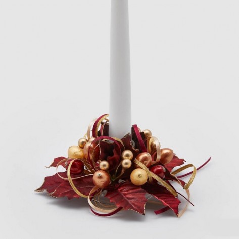 VIJENAC SVIJEĆNJAK BOŽIKOVINA/BOBICE D14 EDG