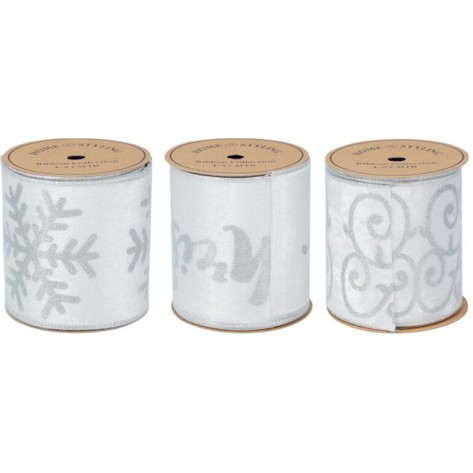 TRAKA UKRASNA 450X10CM SREB. SORT KOOP