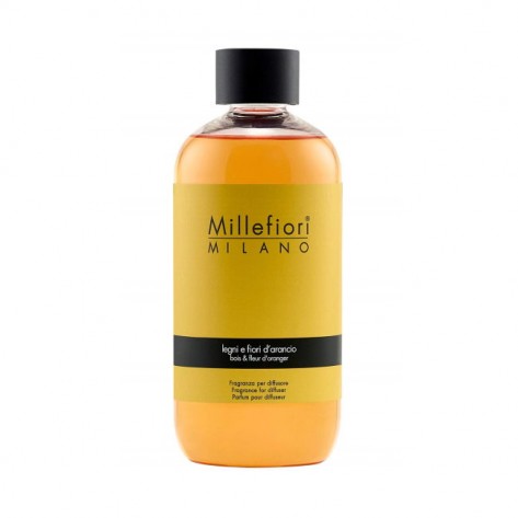 MILLEFIORI NATURAL REFIL STICK DIF.250ML LEGNI&FIO