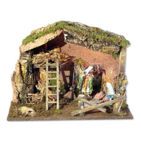 JASLICE SA SVIJETLOM 50X26X36CM ROS