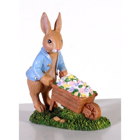 ZEC I KOLICA S CVIJEĆEM 13CM VET