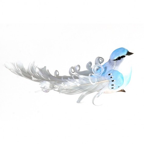 PTICA PLAVA 13CM VET