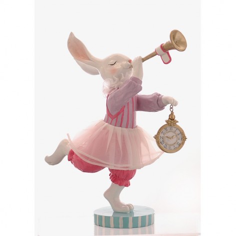 ZEČICA SA TRUBOM I SATOM 30,5CM PINK VET