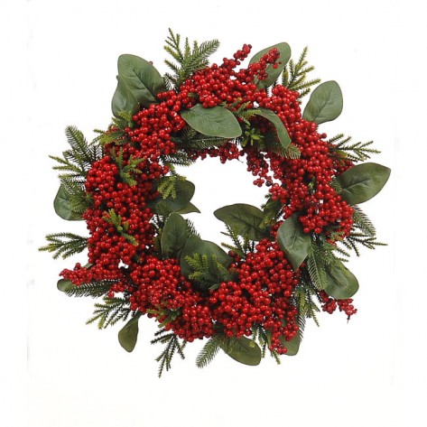 VIJENAC SA CRVENIM BOBICAMA 42CM VET