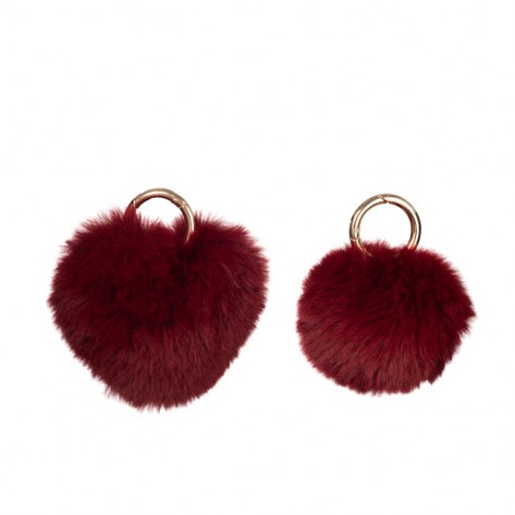 PRIVJESAK ZA KLJUČEVE KUGLA/SRCE CRV.SORT JOL