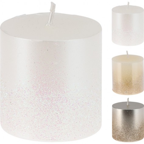 SVIJEĆA PILLAR 5CM GLITT. KOOP
