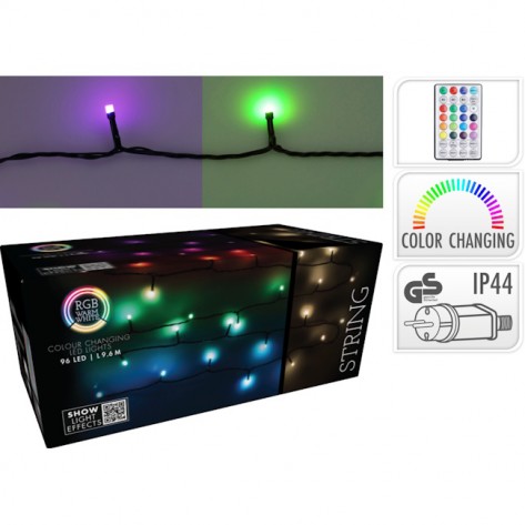 LAMPICE LED 96KOM RGBW KOOP