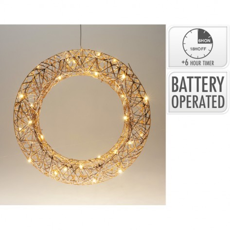 VIJENAC 40CM LED CHAM. KOOP