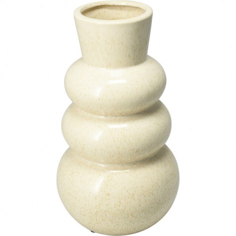 VAZA BUBBLE 13X25CM KREM KOOP
