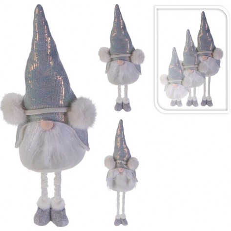 GNOM 93CM SREB. SORT KOOP