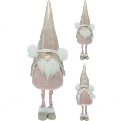 GNOM 67CM PINK SORT KOOP