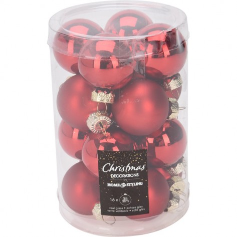 KUGLICE RED D35MM SET 16/1 KOOP