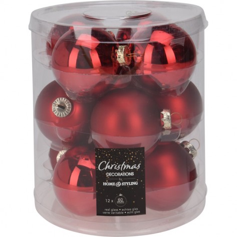 KUGLICE RED D60MM SET 12/1 KOOP