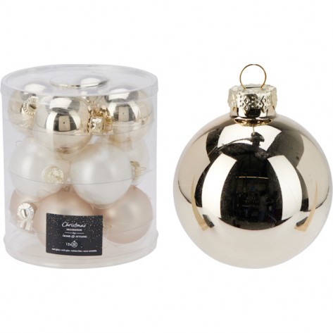 KUGLICE D60MM SET 12/1 SORT KOOP