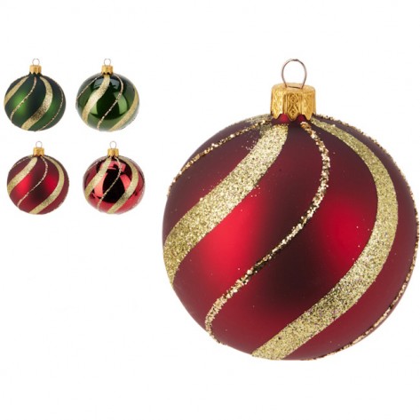 KUGLICA 8CM SORT KOOP