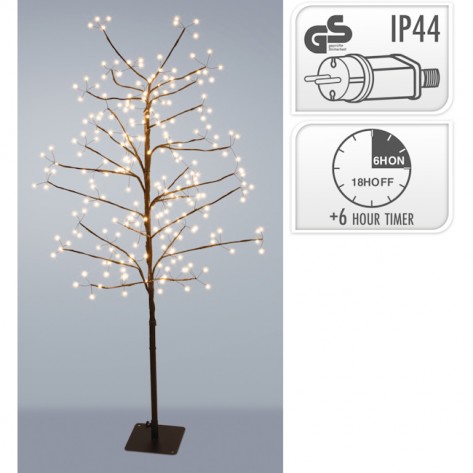 DRVO SVIJETLEĆE 120CM 240LED WW KOOP