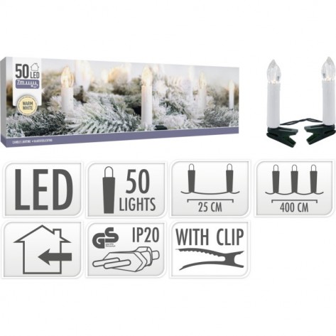LED SVIJEĆE 50KOM WW KOOP
