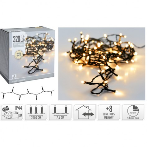 LAMPICE LED 320KOM WW OUTDOOR KOOP