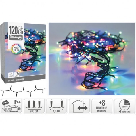 LAMPICE LED 120KOM MULTI OUTDOOR KOOP