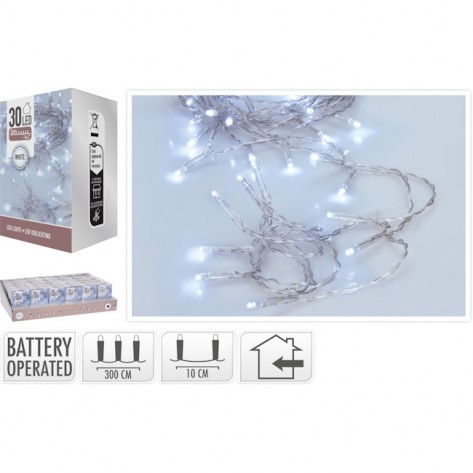 LAMPICE LED 30KOM BO BIJELE KOOP