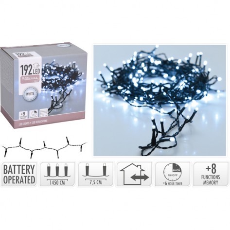 LAMPICE LED 192KOM BO WHITE IP44 KOOP